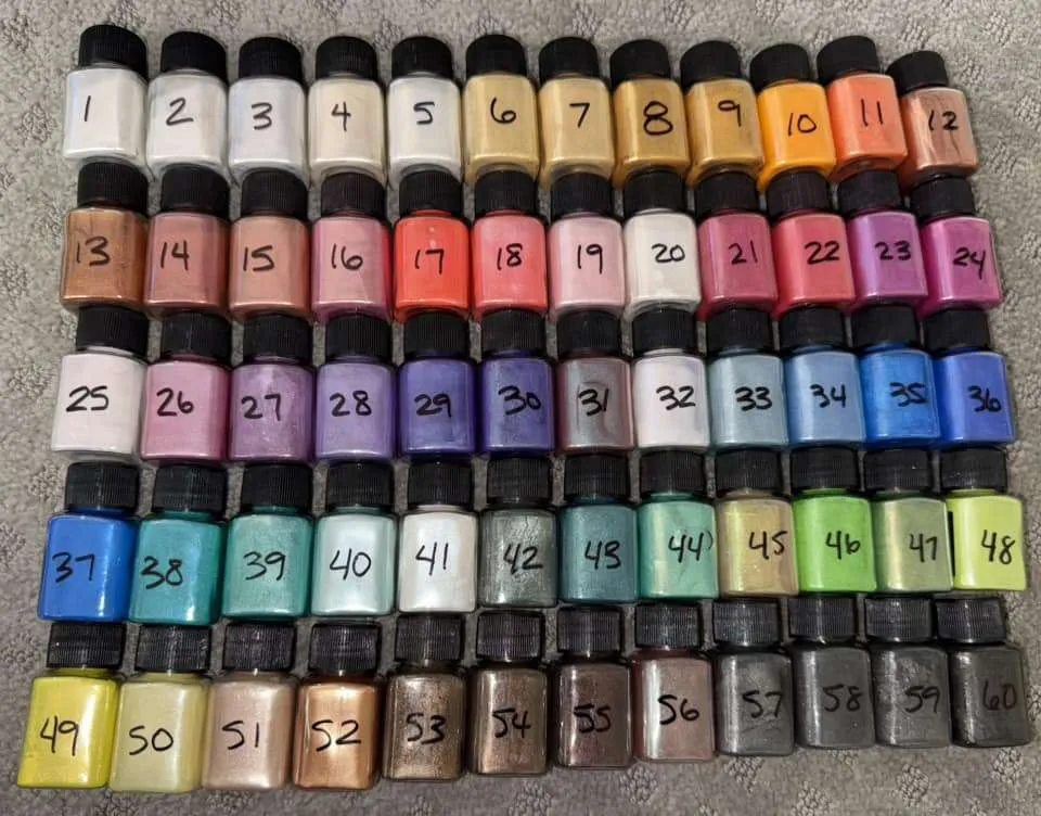 Pearl Pigments for Cremation Jewelry