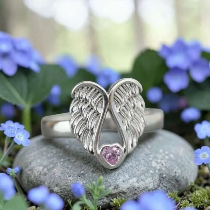 Sample Sale • Sterling Silver • Size 7 • Lab Light Pink Sapphire