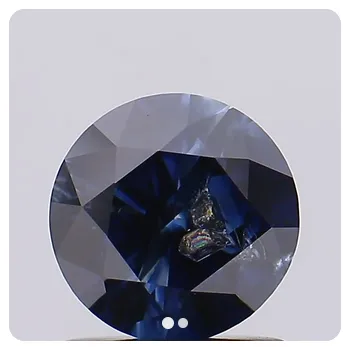 Diamond #12 Round 1.02 I3 Fancy Deep Blue 6.30-6.33 x3.95mm