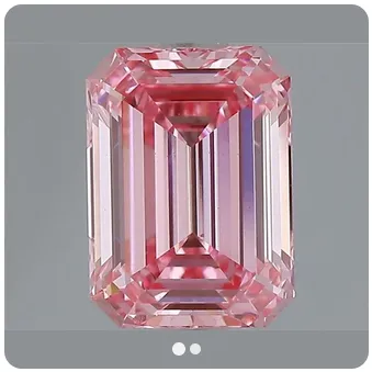 Diamond #16 Emerald 1.55 VS2 Fancy Vivid Pink 7.96 x 5.78 x 3.49mm LG695501106