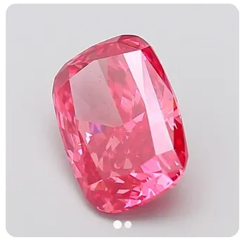 Diamond #26 Cushion 3.33 SI1 Fancy Vivid Pink 10.90x7.56x4.77mm